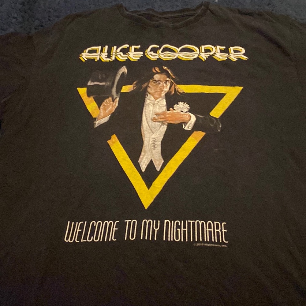 Alice Cooper Welcome to my Nightmare t shirt - Picture 1 of 9